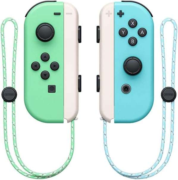 Pack de dos correas de repuesto para controles Joycon de Nintendo Switch ideales para juegos de movimiento en familia