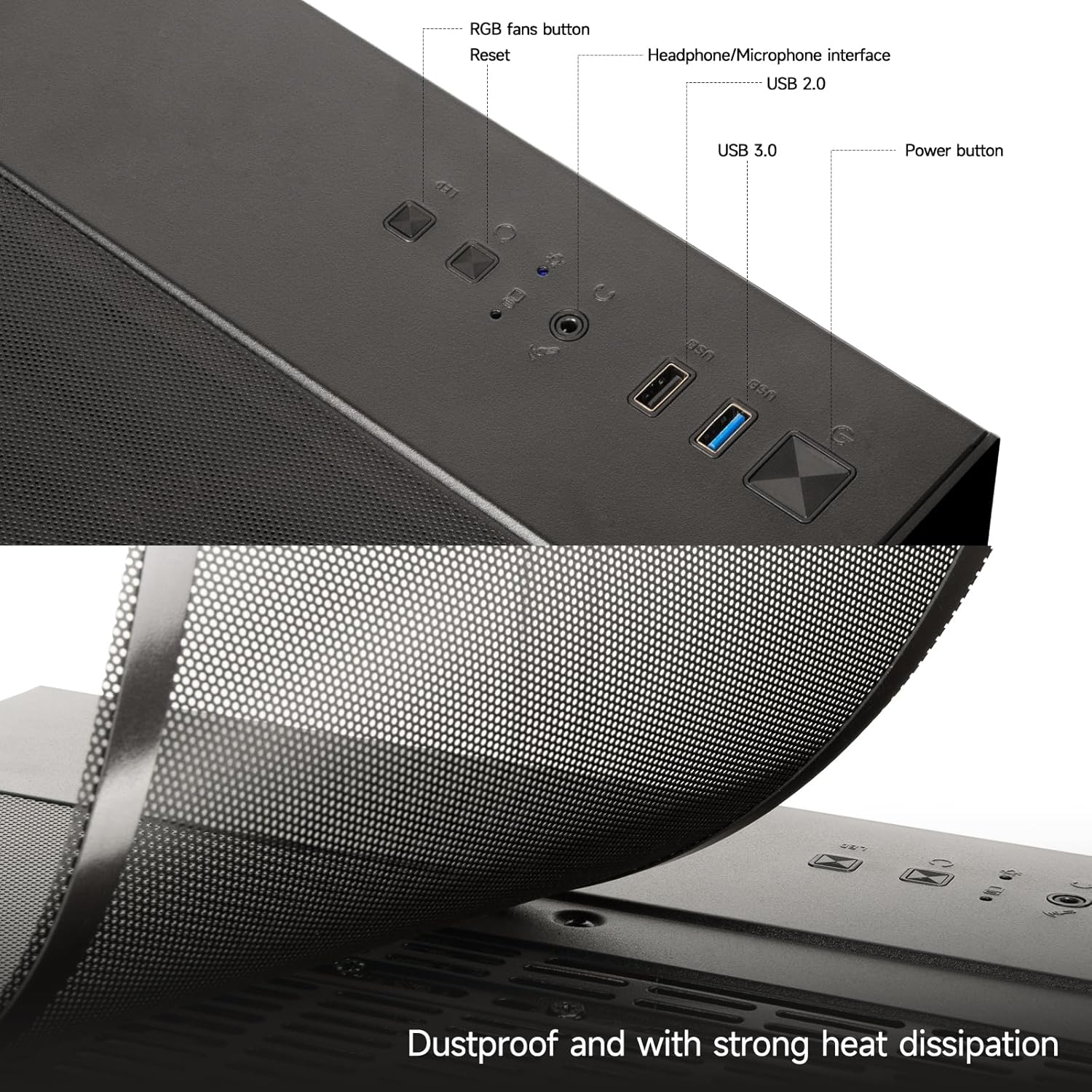 pc gamer ryzen 5 5500 rtx 3050 16gb 512gb ssd ideal para jugar en chile