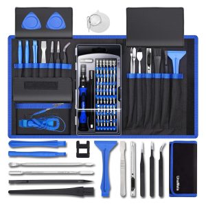 kit herramientas reparacion 80 en 1 destornilladores precision magneticos ideal para arreglar notebook y consolas en chile