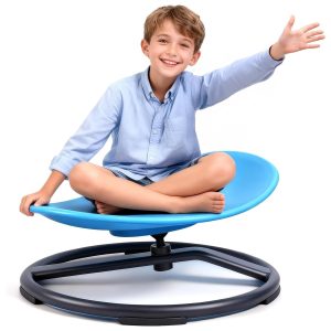 silla giratoria sensorial autismo tea estimulacion vestibular metal soporta 100kg juguete equilibrio niños chile terapia ocupacional