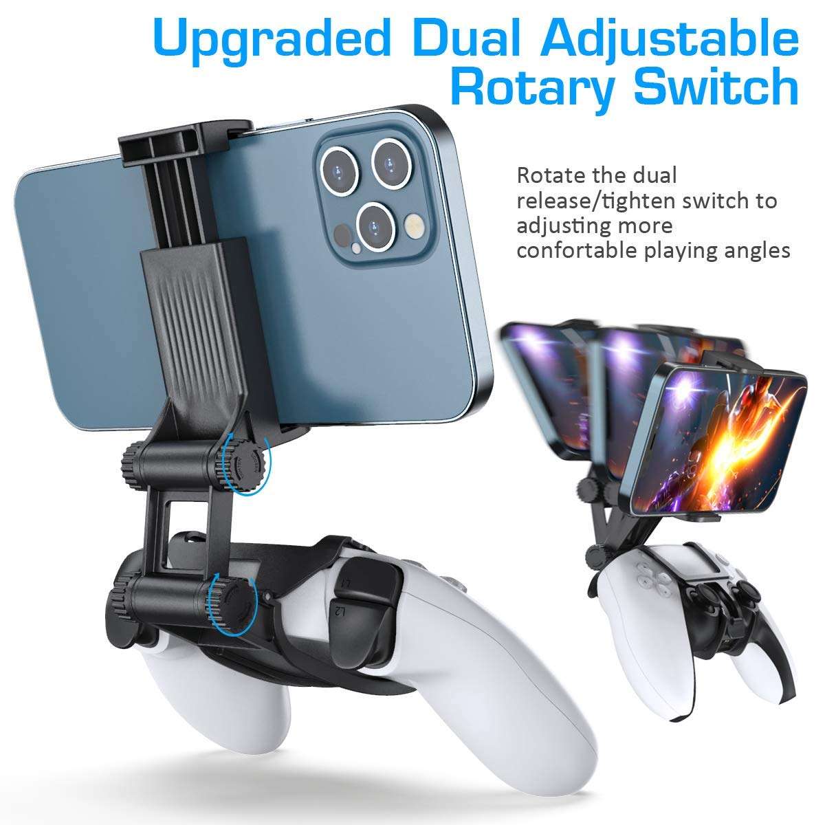 soporte celular para control playstation 5 oivo clip bluetooth para jugar remoto en chile