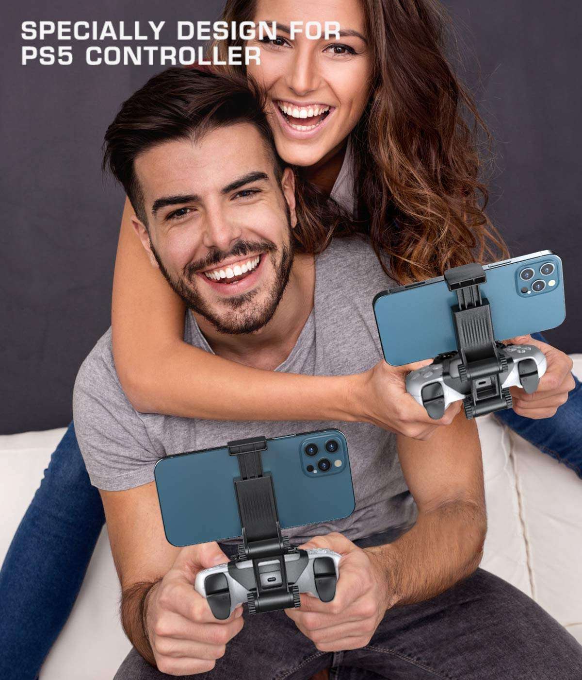 soporte celular para control playstation 5 oivo clip bluetooth para jugar remoto en chile