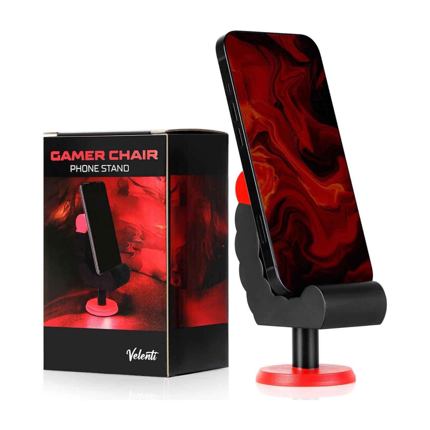 soporte celular silla gamer porta telefono escritorio 19 centimetros ideal para setup en chile