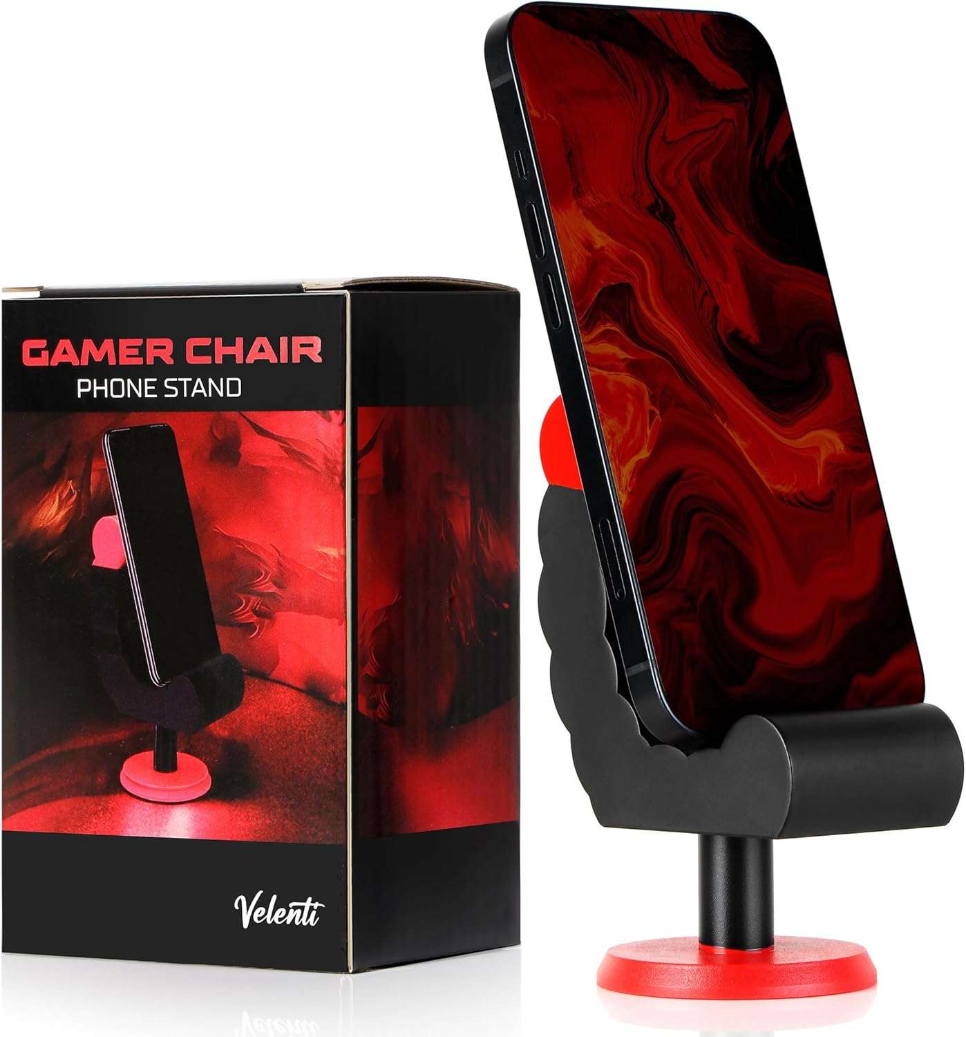 soporte celular silla gamer porta telefono escritorio 19 centimetros ideal para setup en chile