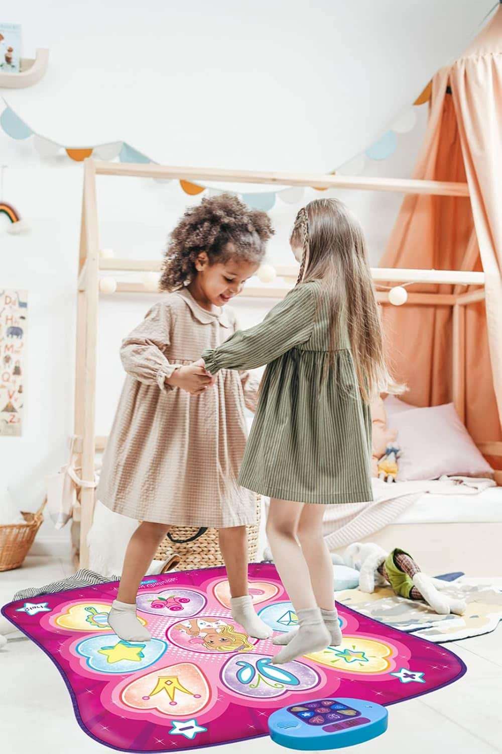 tapete de baile alfombra musical sunlin con luces led 3 niveles de dificultad y medidas de 90x93 centimetros ideal para chile