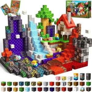 juego de 150 bloques magneticos magneverse construccion didactica stem montessori para niños ideal para chile