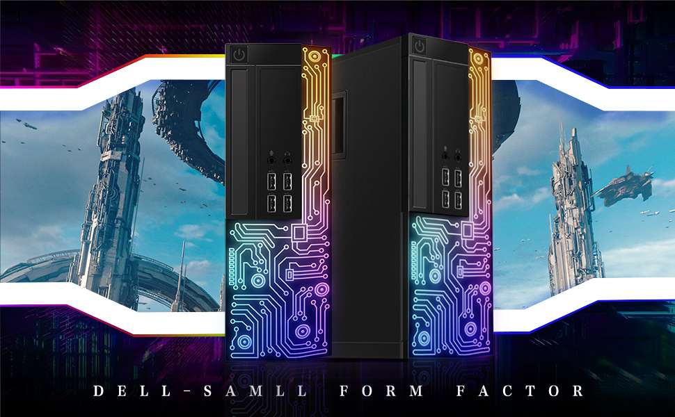 pc gamer computador dell optiplex core i7 gt 1030 16gb ram ssd 512gb monitor 61 centimetros rgb windows 10 ideal para chile