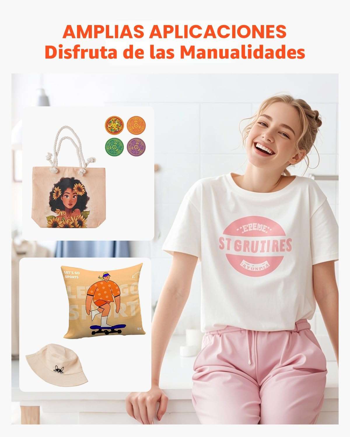 maquina estampadora termica vevor de 30.48 por 25.4 centimetros para sublimacion de poleras en chile