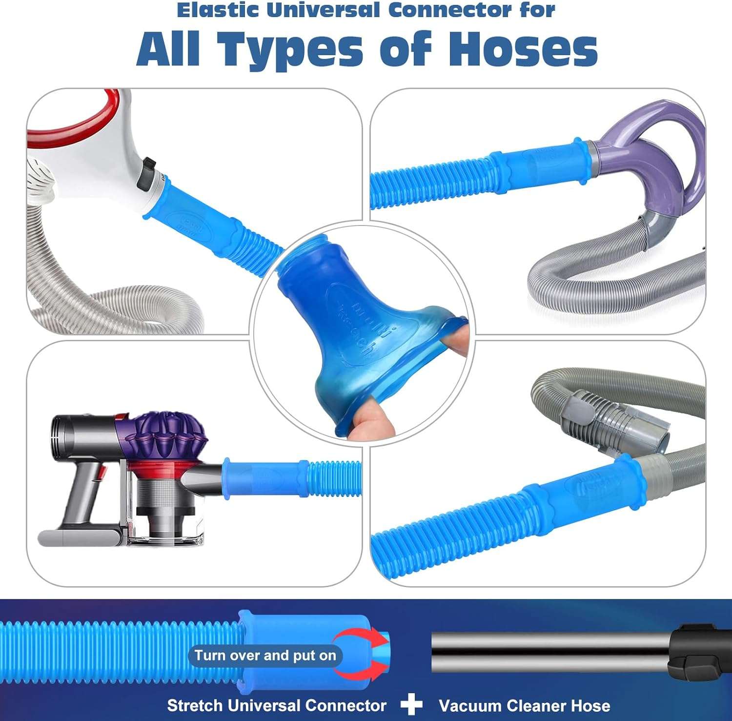 kit de limpieza de secadora petode de 2 piezas con manguera de 1.85 centimetros de grosor y conector universal ideal para chile