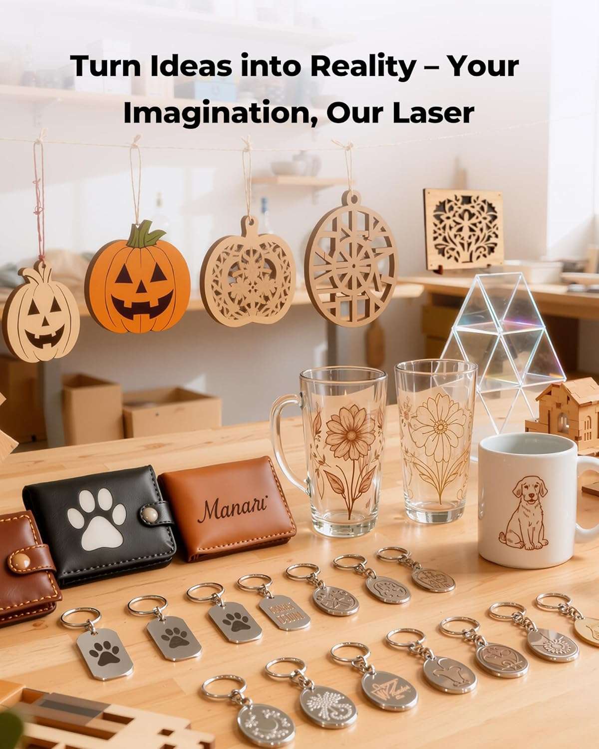 grabadora y cortadora laser acmer s1 de 2500 milivatios con area de trabajo de 13 por 13 centimetros ideal para personalizar productos en chile