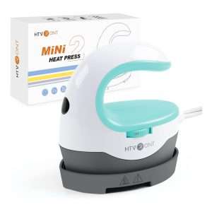 mini estampadora termica portatil htvront verde menta con 3 niveles de temperatura ideal para estampar en chile