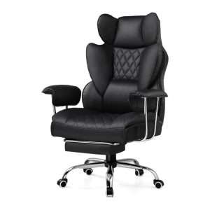silla gamer gtplayer ergonomica con soporte lumbar de muelles reposapies ajustable y reclinacion de 135 grados ideal para chile