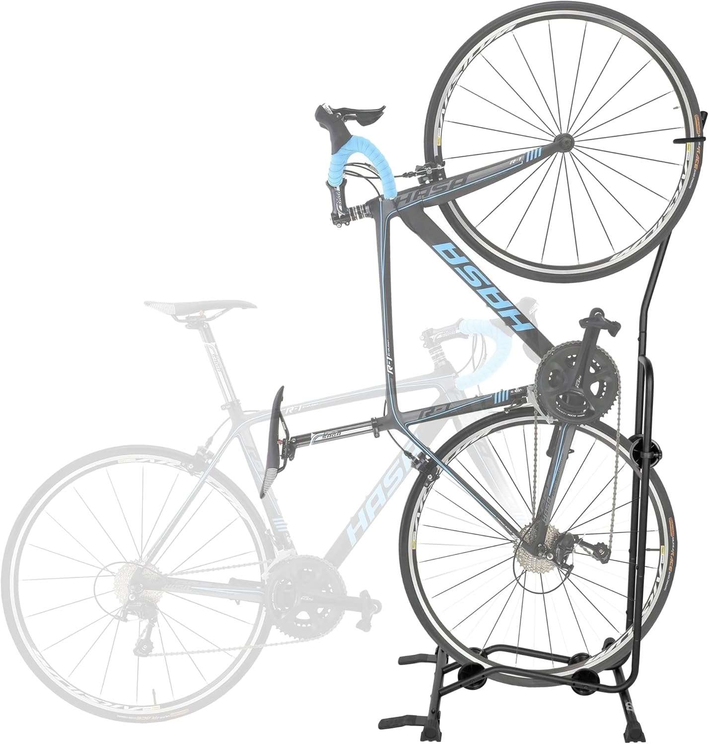 soporte portabicicletas de piso vertical y horizontal de acero para bicicletas de 61 a 74 centimetros ideal para chile