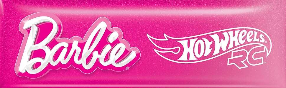 auto a control remoto hot wheels barbie convertible rosa con maletero