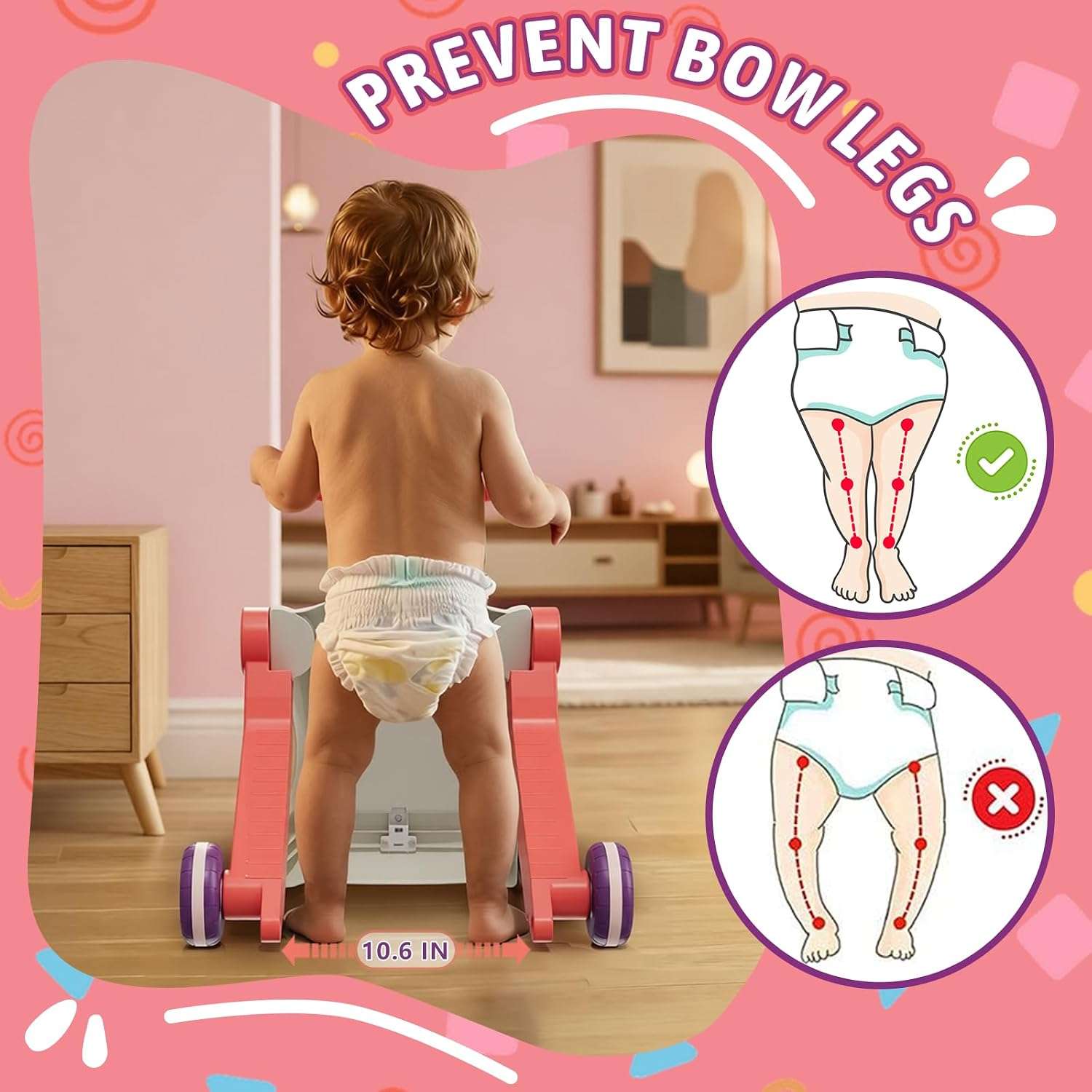 andador y centro de actividades 5 en 1 con piano y juegos didácticos para bebés