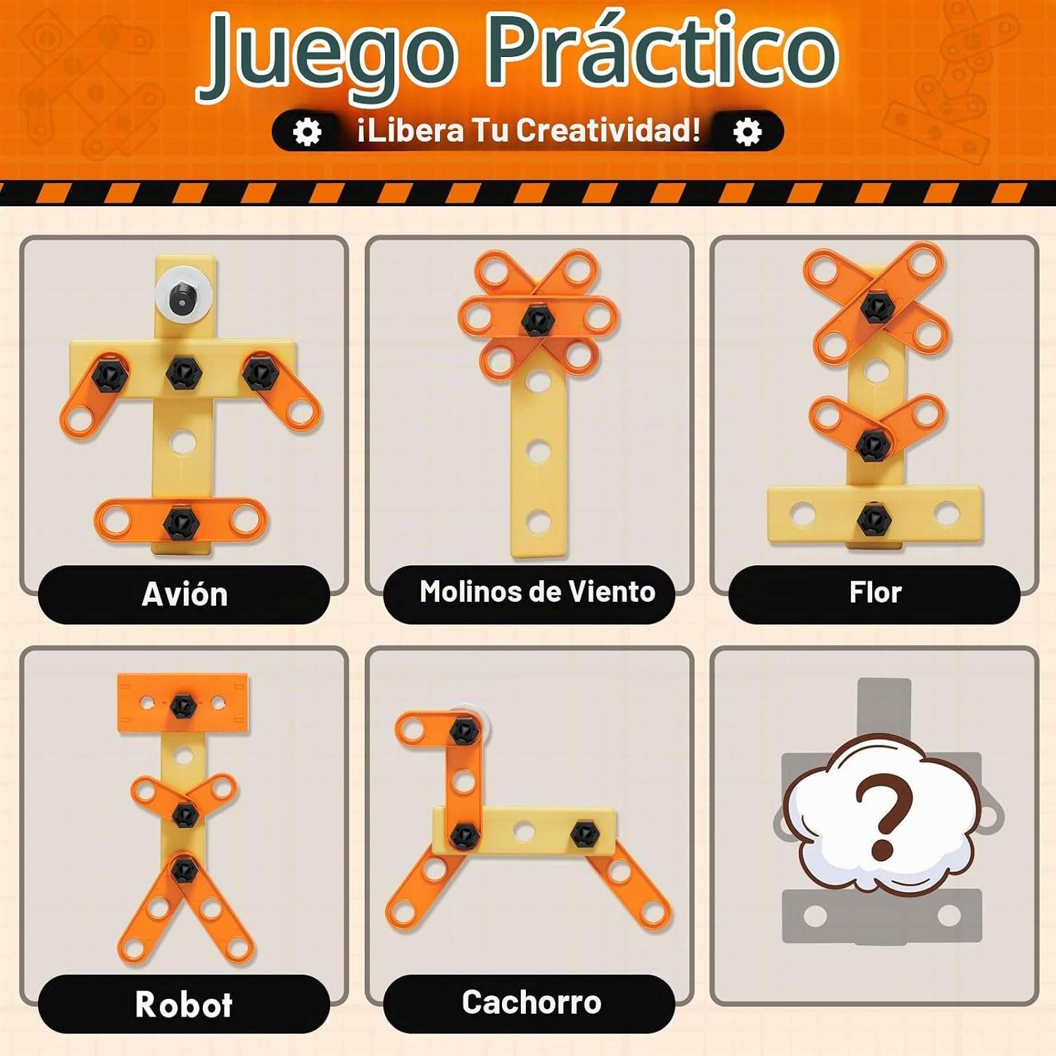 mochila de herramientas de juguete con taladro electrónico, casco y accesorios para niños
