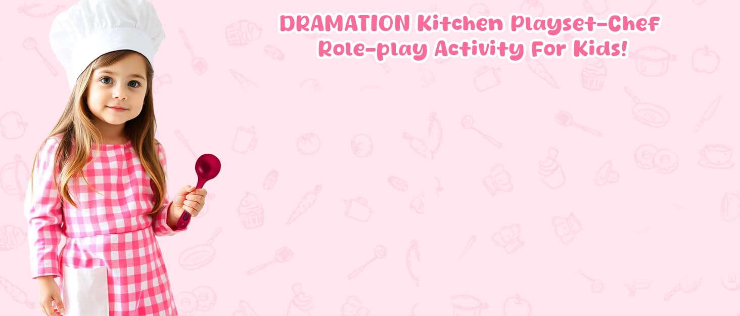 cocina de juguete rosa con vapor real, luces, sonidos y fregadero de agua