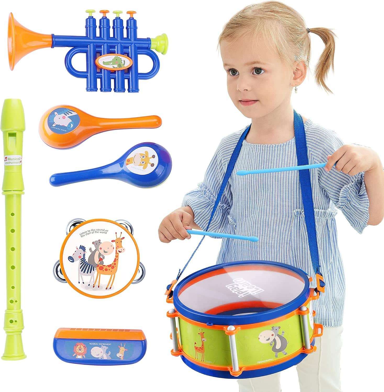 kit De Instrumentos Musicales Educativos Y Accesorios Para Niños - Imagen 11