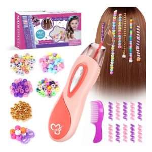 máquina trenzadora de pelo con cuentas coloridas y accesorios para peinados de niñas